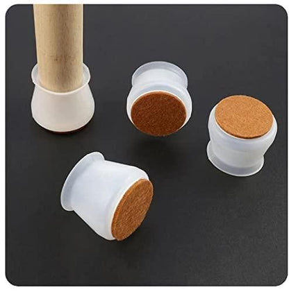 Silicone Chair Leg Protectors (Pack of 6)